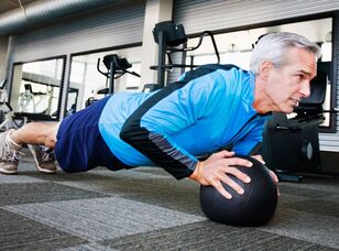 Körperliche Aktivität eines Mannes mit 50 Jahren, um die Potenz zu normalisieren