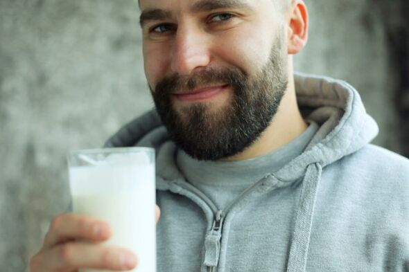 trinke Milch, um die Potenz zu erhöhen